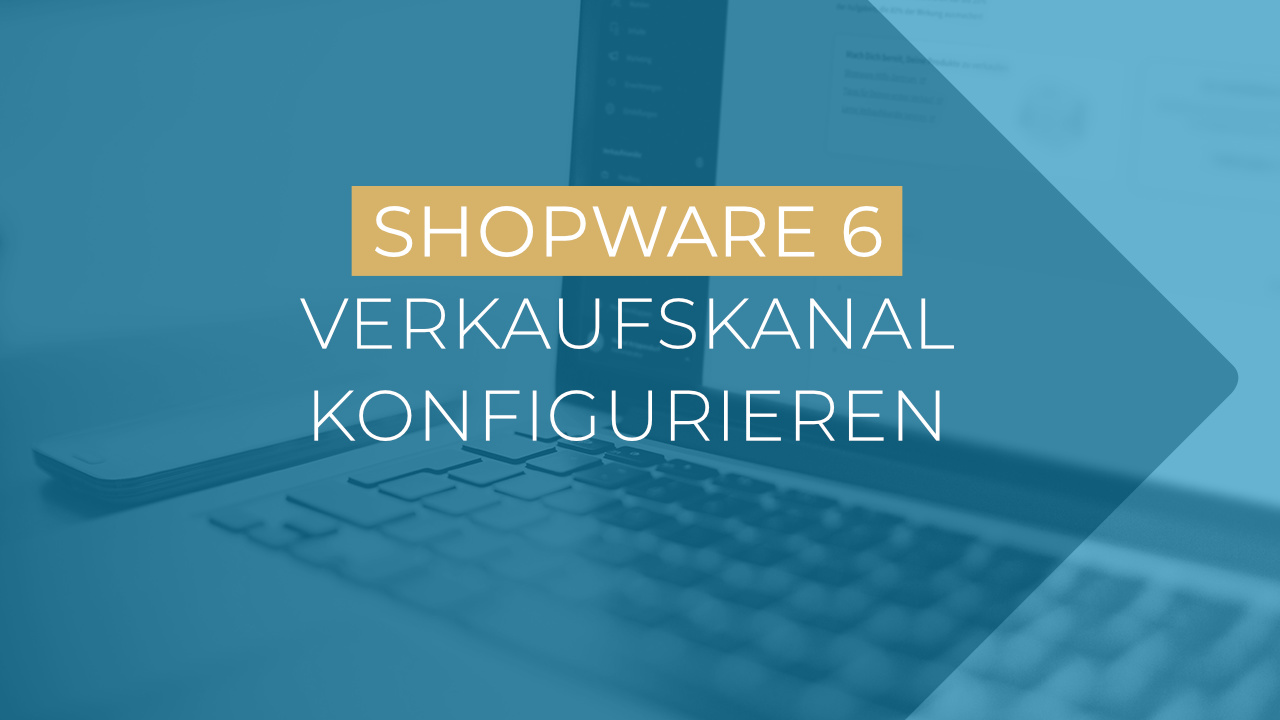 Shopware 6: Verkaufskanal konfigurieren